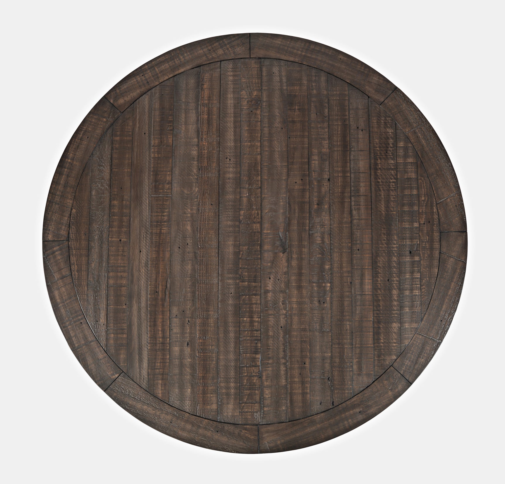 Madison County Vintage White Round Dining Dining Table