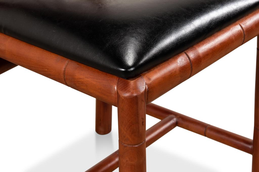 Brighton Bamboo Brown Side Chair (Set of 2)