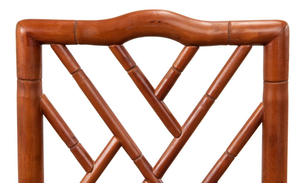 Brighton Bamboo Brown Side Chair (Set of 2)