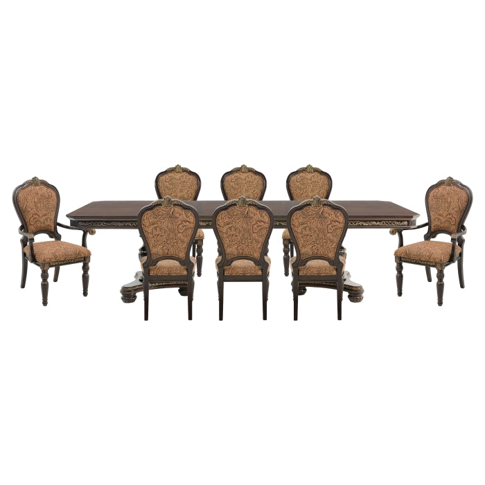 Russian Hill Cherry 9pc Dining Set