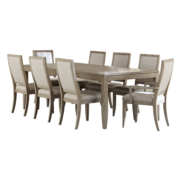 Mckewen Gray 9pc Dining Set