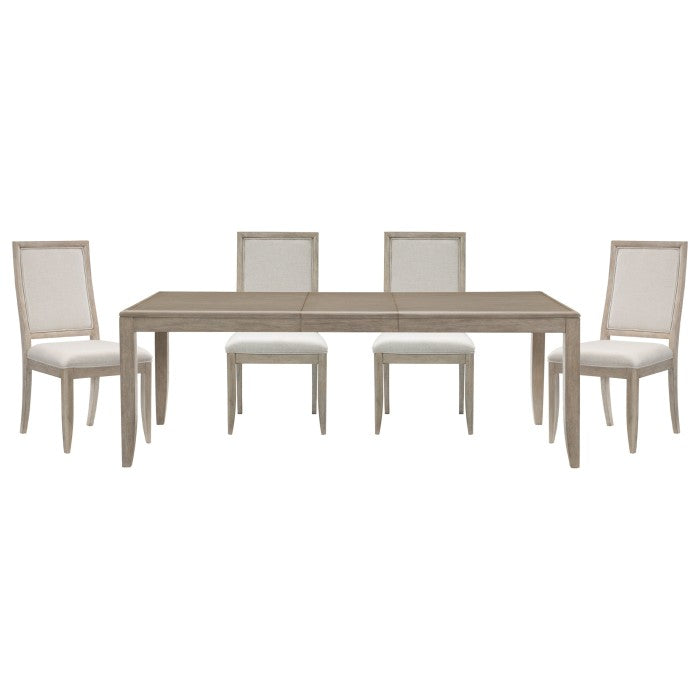Mckewen Silver 5pc Dining Set