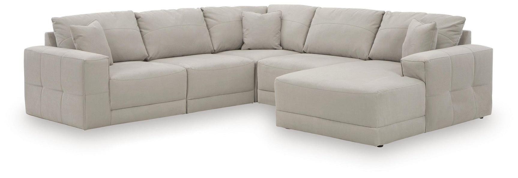 Next-Gen Gaucho Gray 5-Piece Sectional w/ RAF Chaise (Online Special Price)