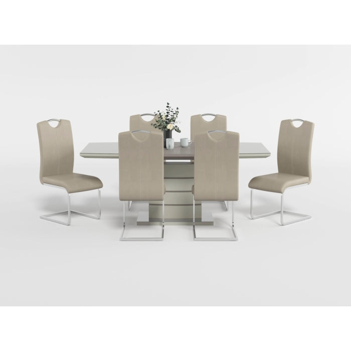 Glissand Beige Side Chair