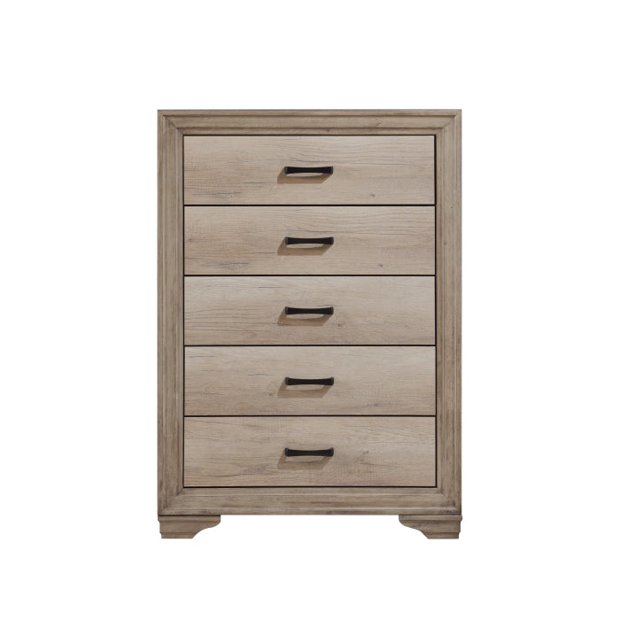 Lonan Tan 5pc Bedroom Set