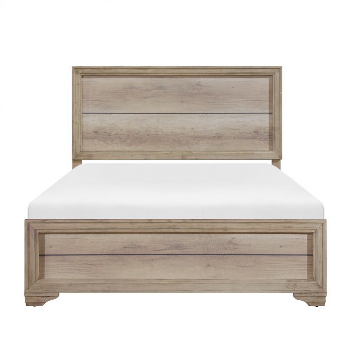 Lonan Tan 5pc Bedroom Set