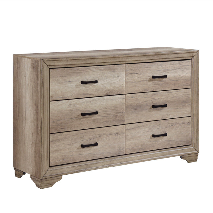 Lonan Tan 5pc Bedroom Set