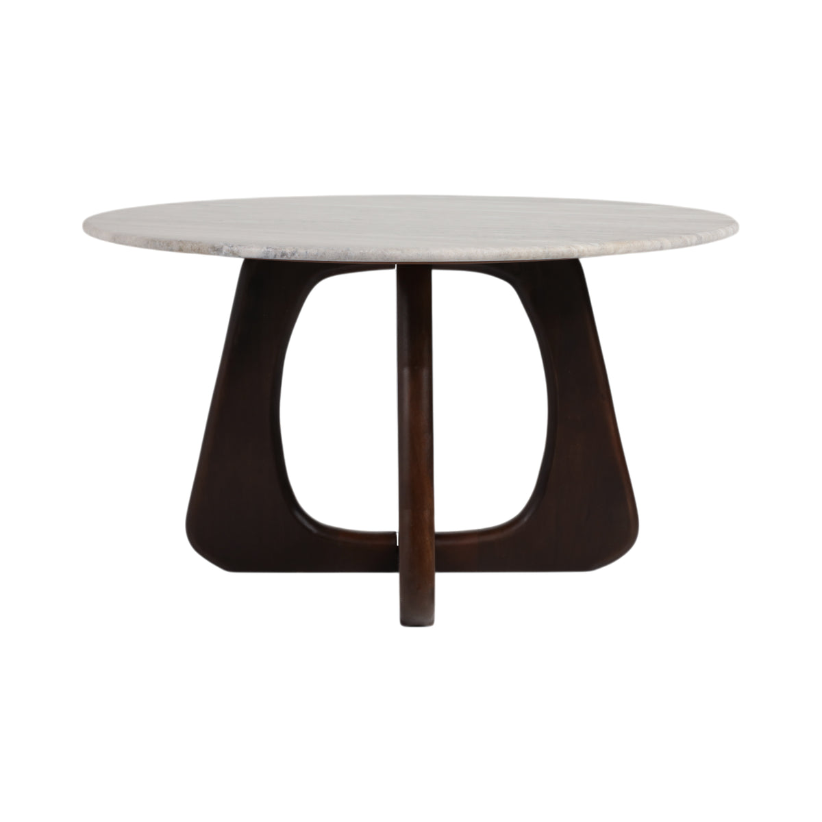 Devonmore Beige/Brown Coffee Table with Marble Top