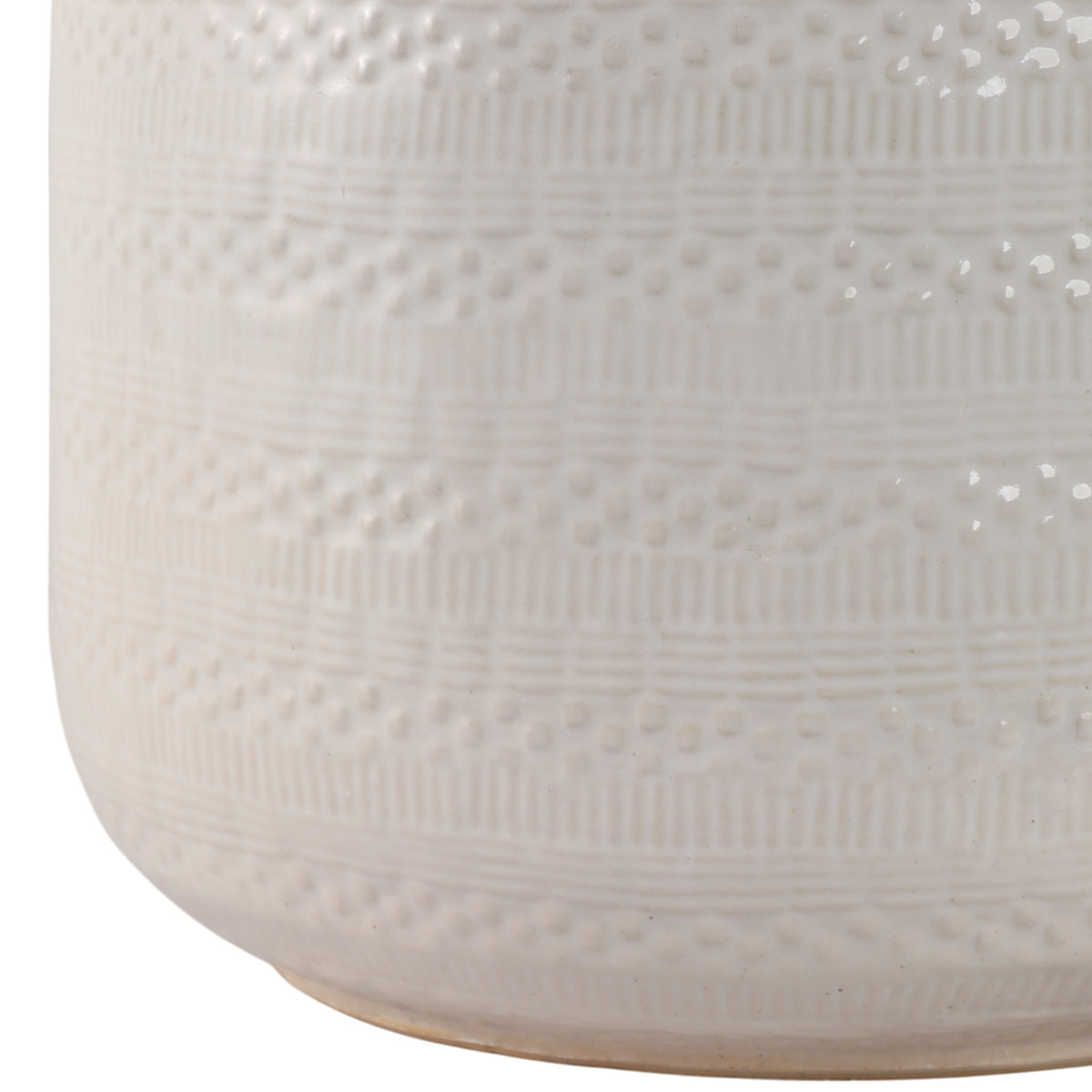 Peytonlake White Planters (Set of 2)