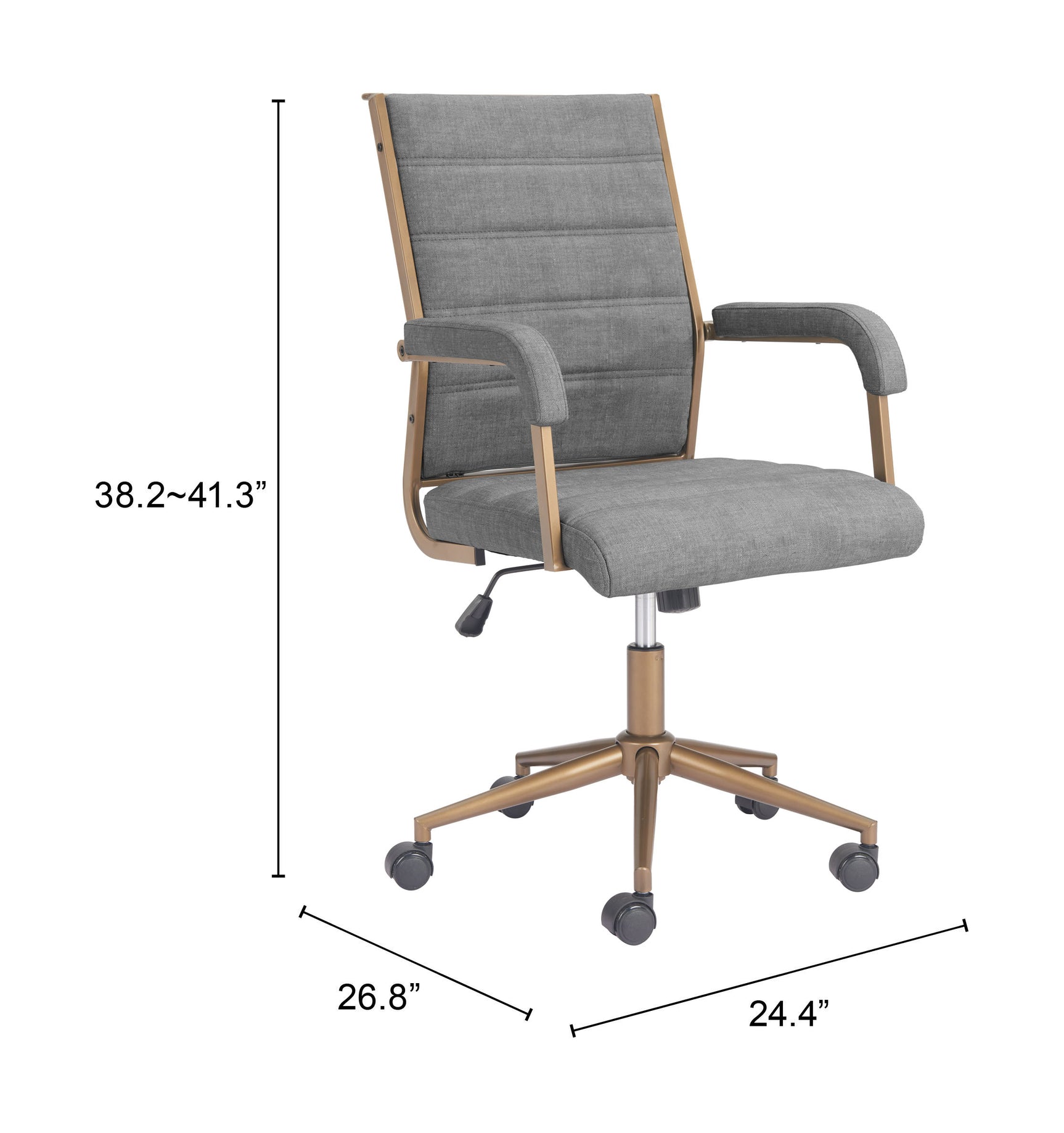 Auction Gray Office Chair
