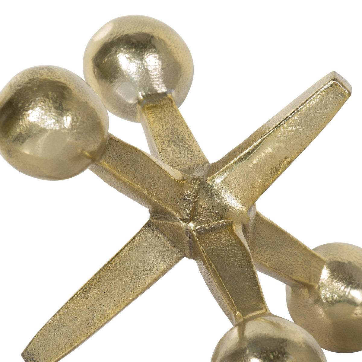 Devon Gold Metal Jacks Decor