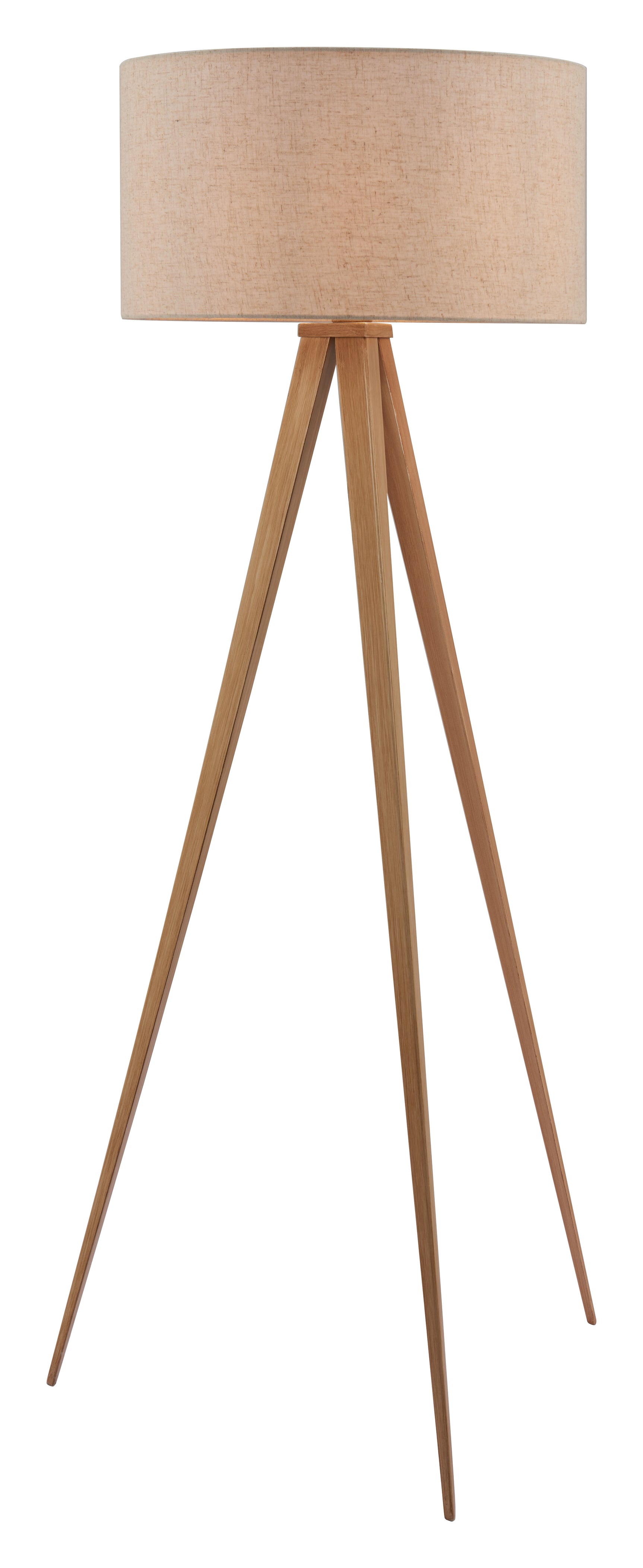Imperial Beige & Natural Floor Lamp