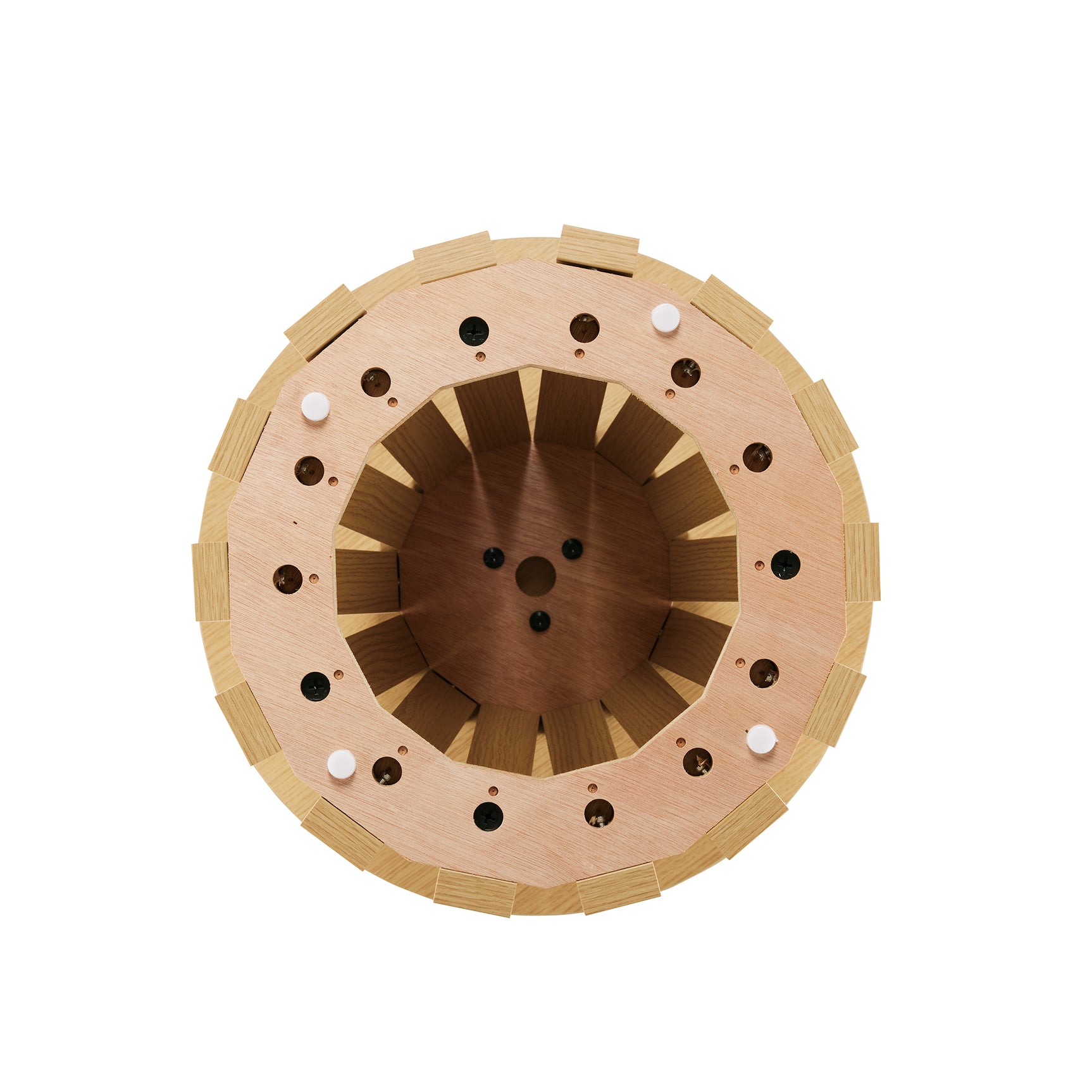 2-Piece Layla Coffee and End Table in Natural Oak - Ornate Home