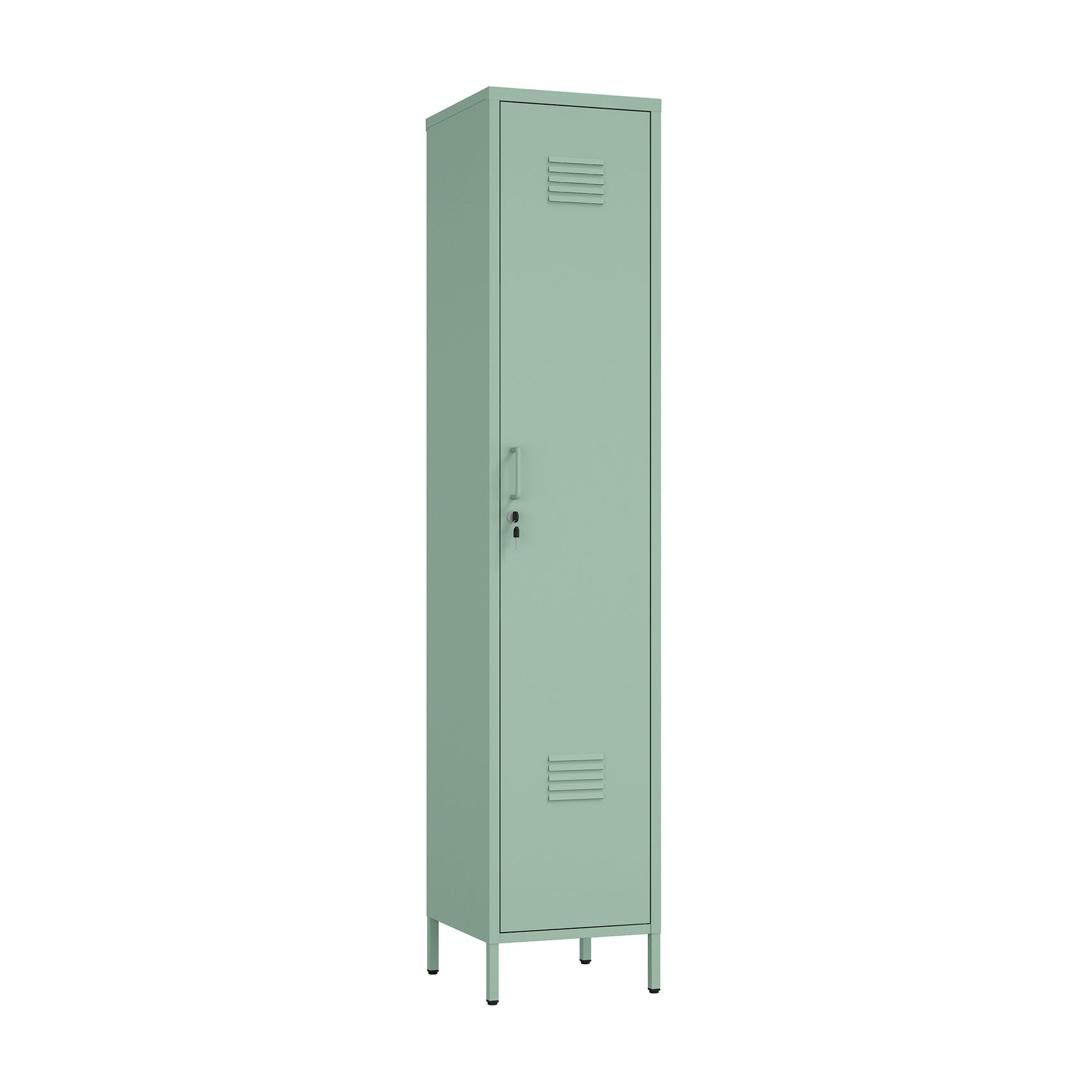 2-Piece Naomi Accent Cabinet and Storage Cabinet in Green - Ornate Home