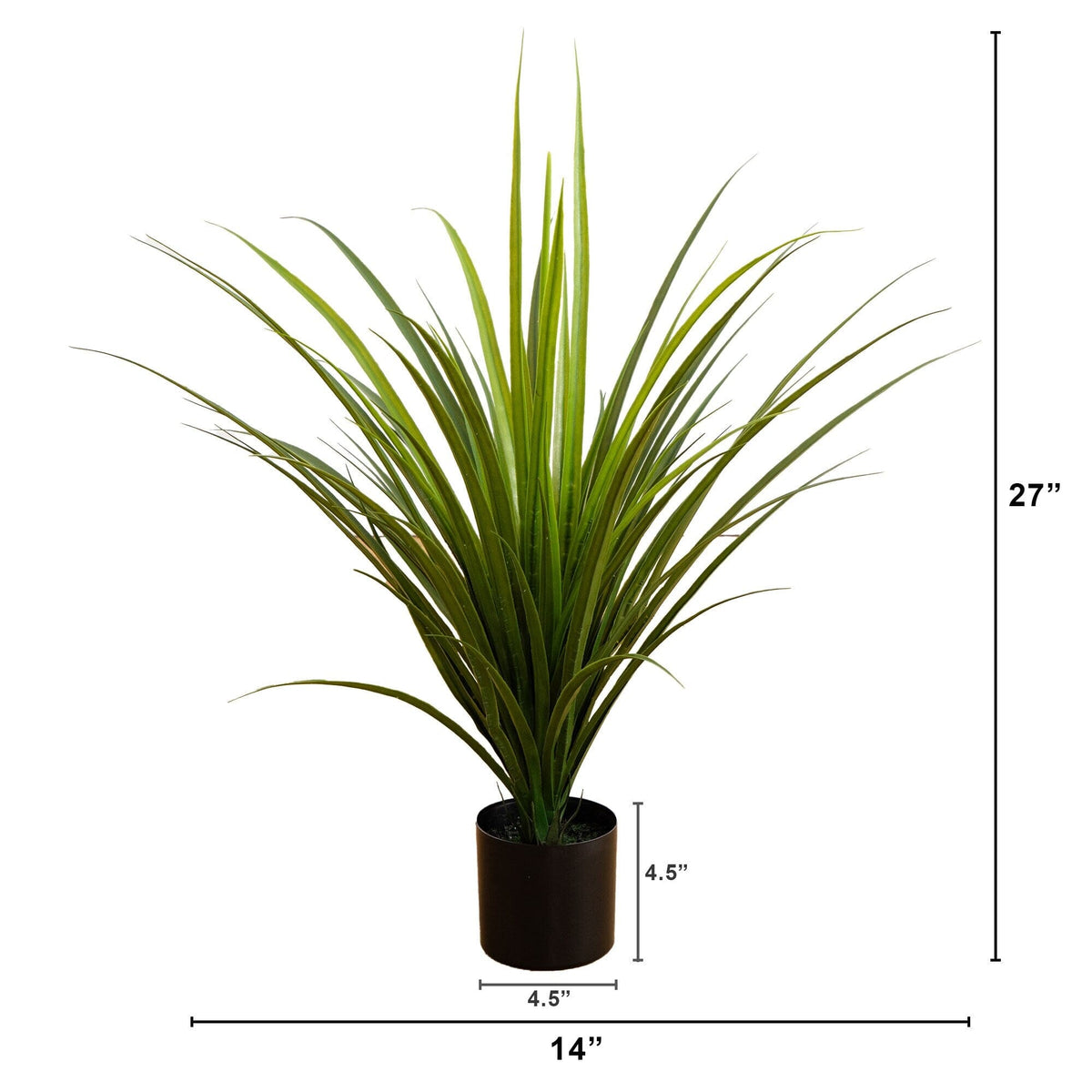 2' UV Resistant Artificial Grass Plant (Indoor/Outdoor)
