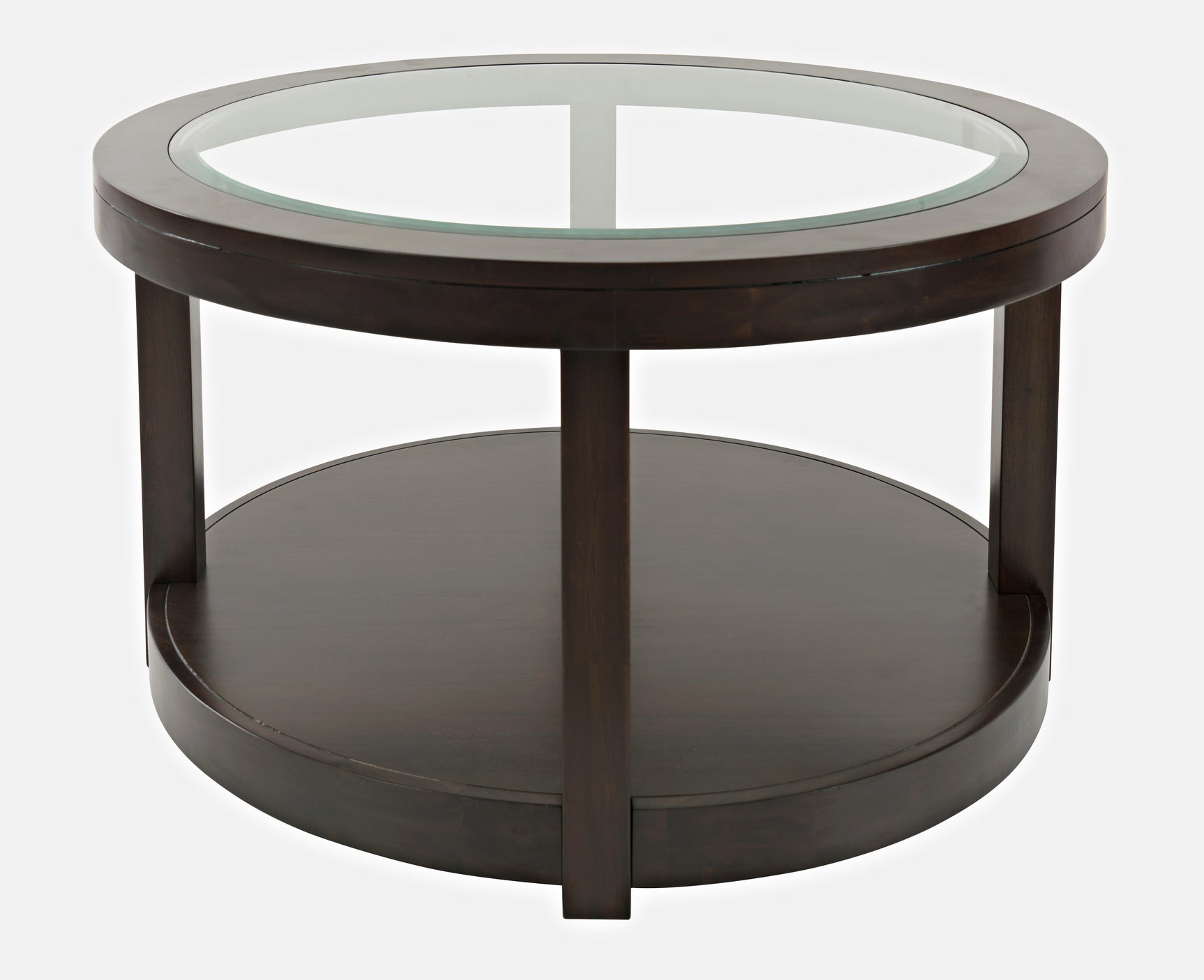 Urban Icon Merlot Round Castered Cocktail Table