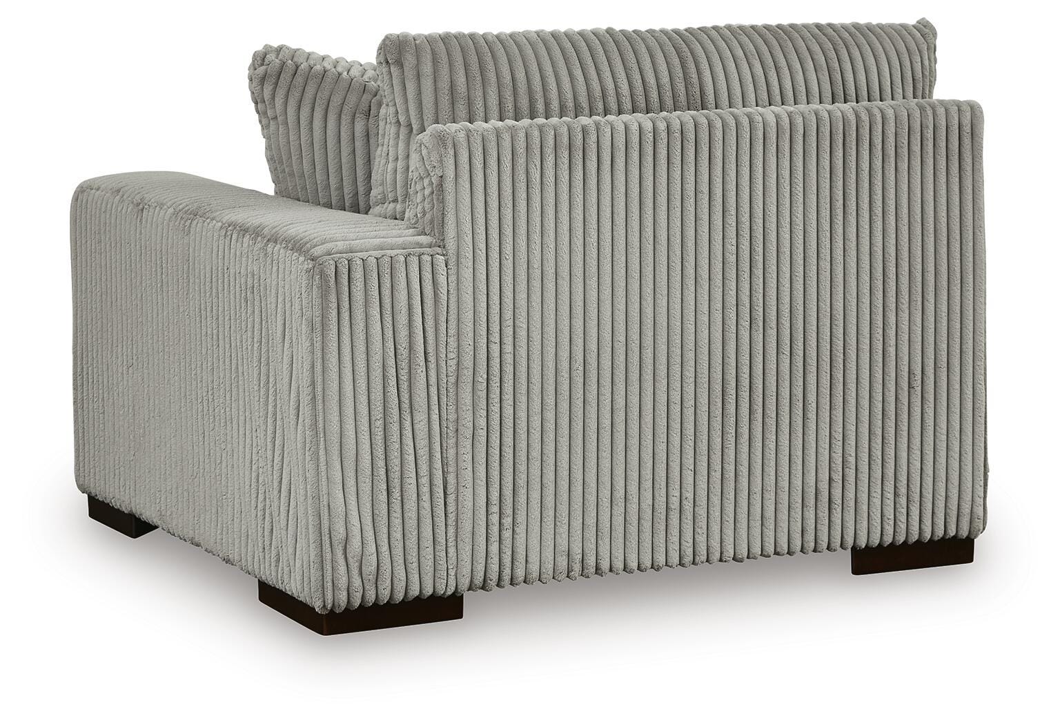 Lindyn Fog Sofa, Loveseat and Oversized Chair