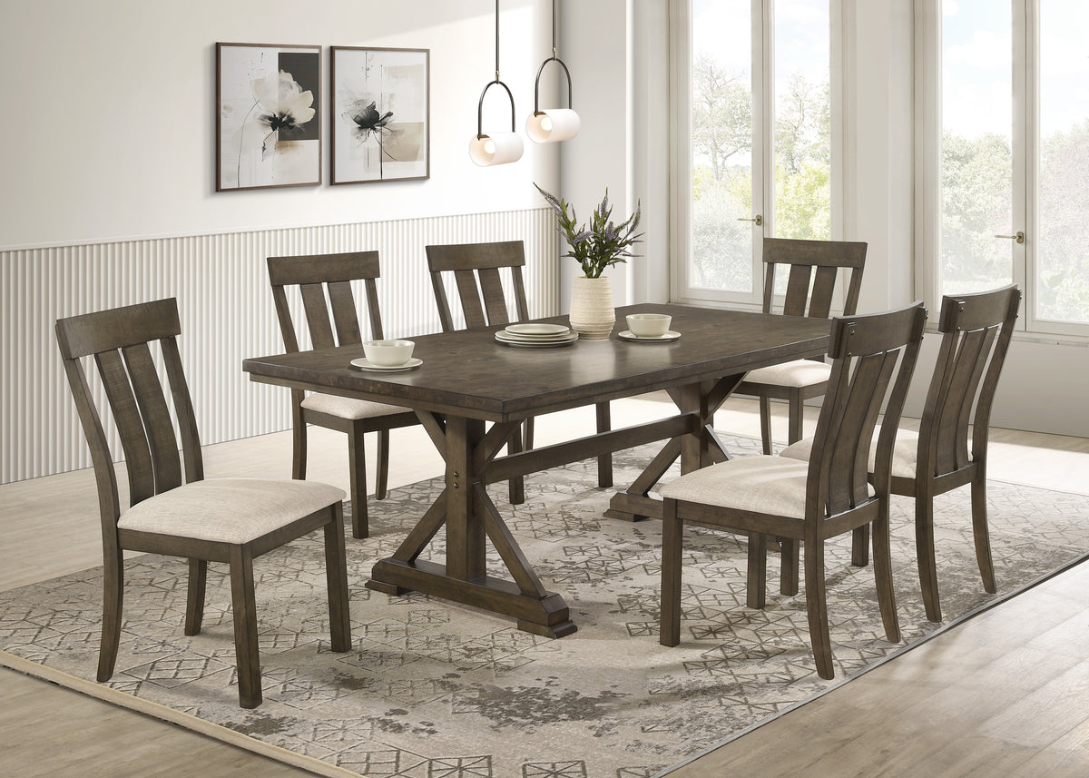 Lloyd Brown/Oat Dining Side Chair (Set of 2)