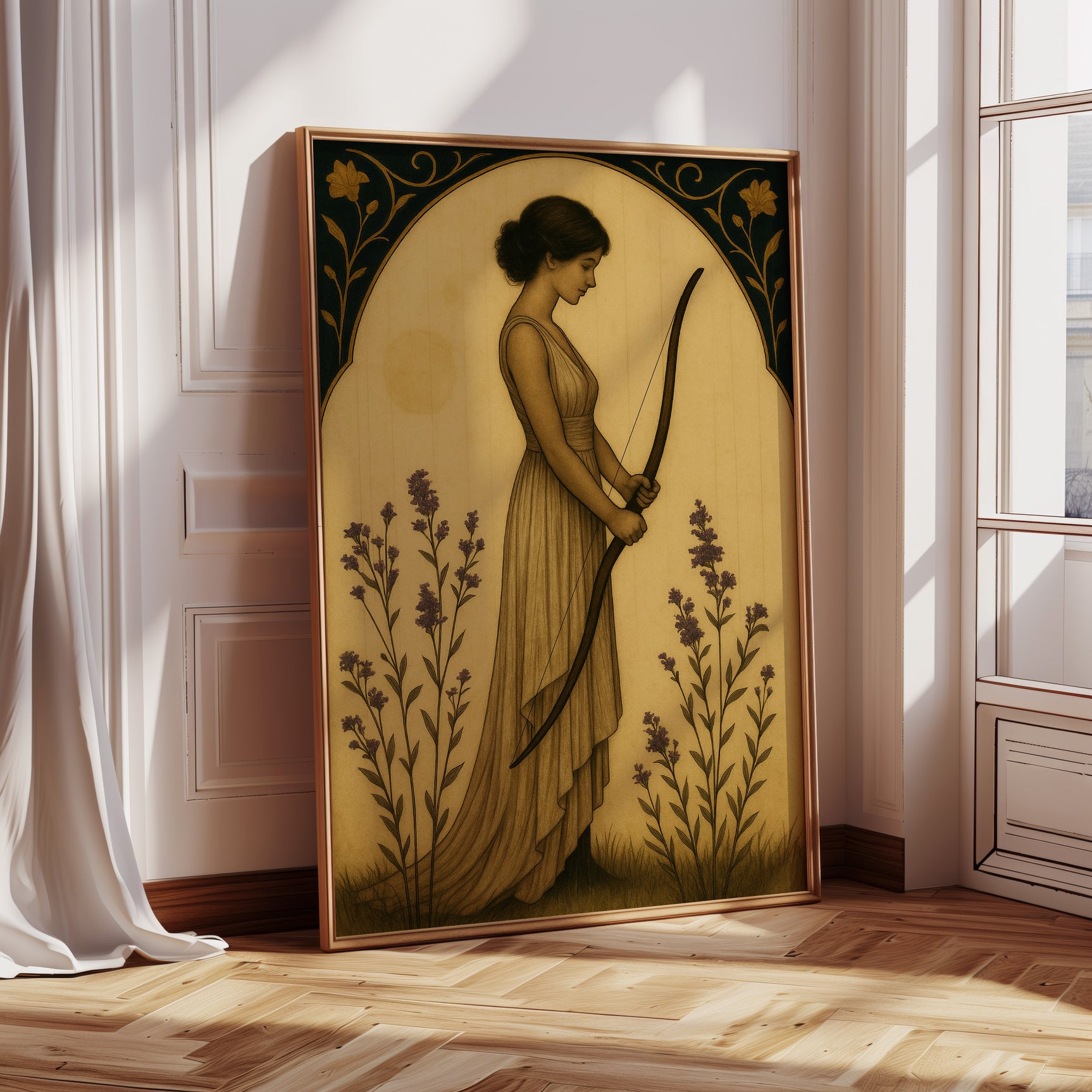 Archer Maiden in Lavender