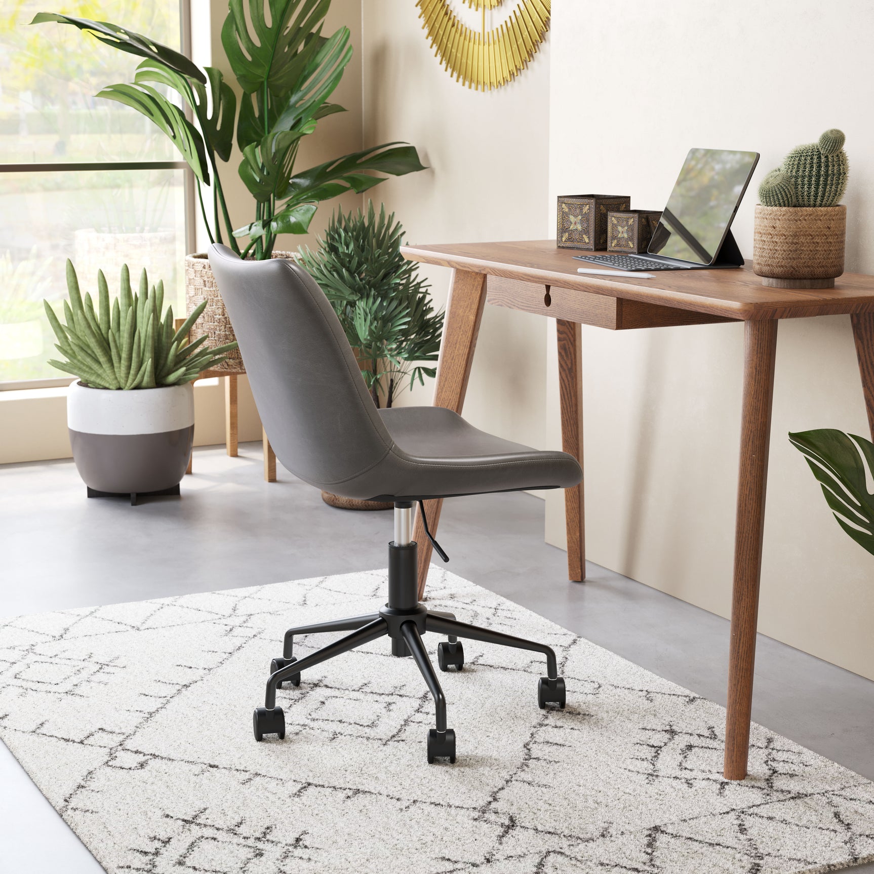 Byron Gray Office Chair