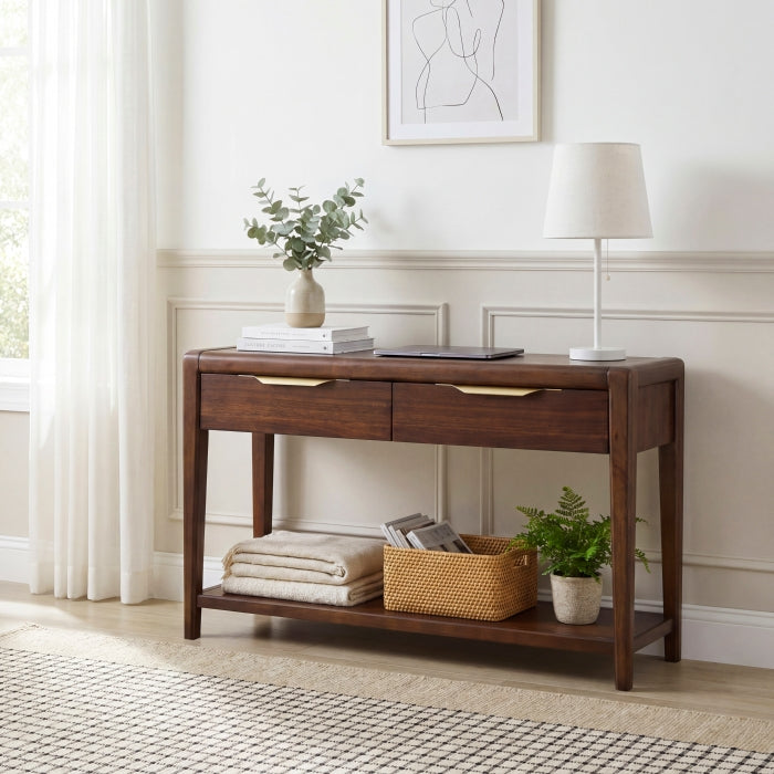 Bancroft Gray Sofa Table