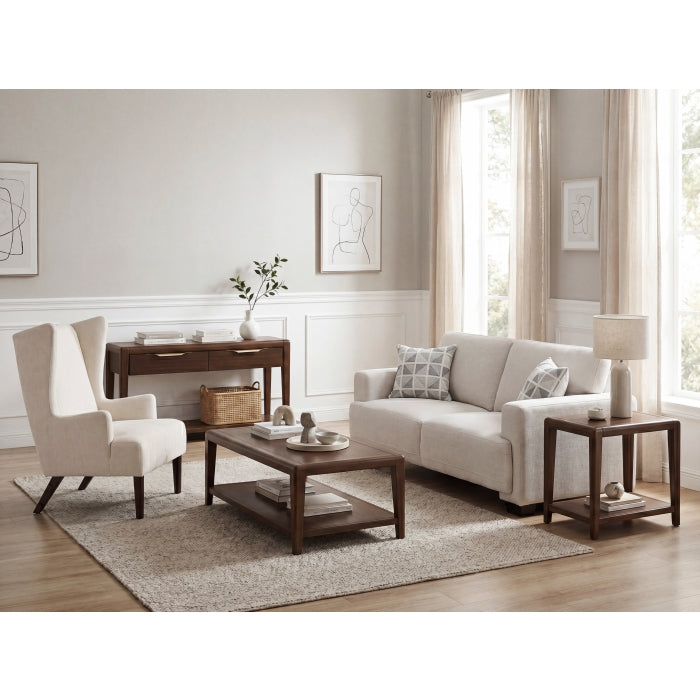 Bancroft Brown Cocktail Table