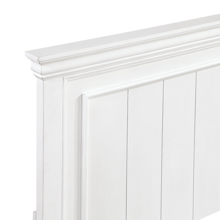 York White Twin Bed