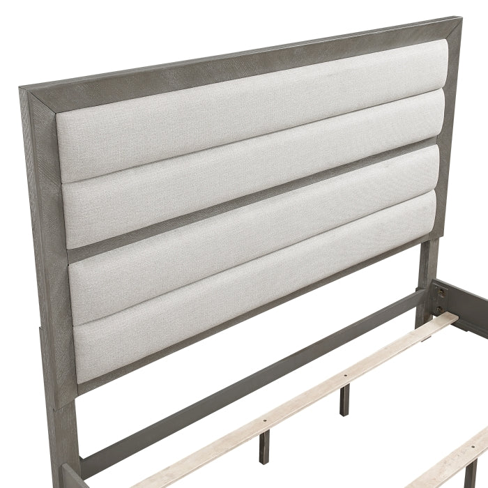 Owen Silver Queen Bed