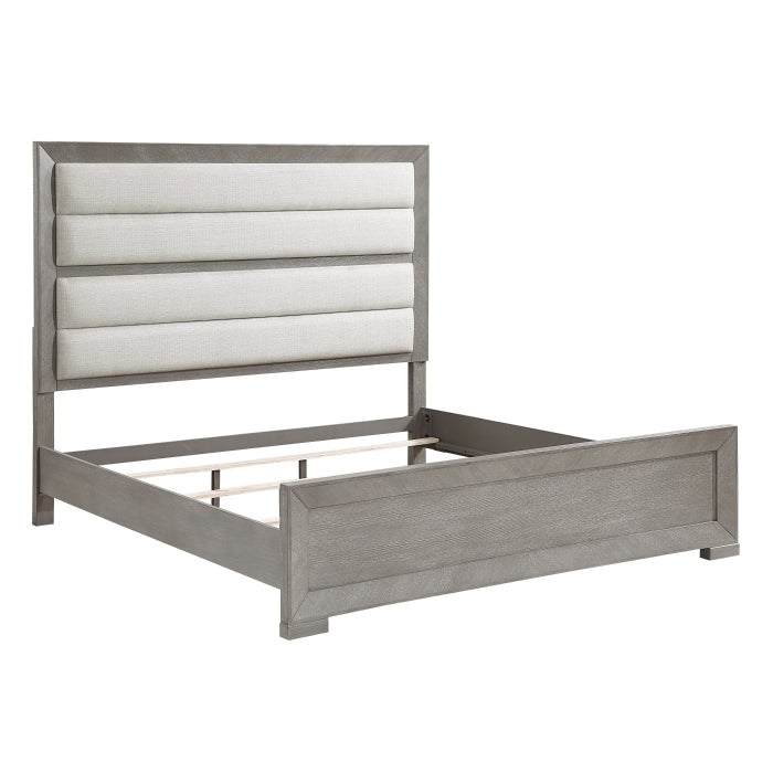 Owen Silver Queen Bed