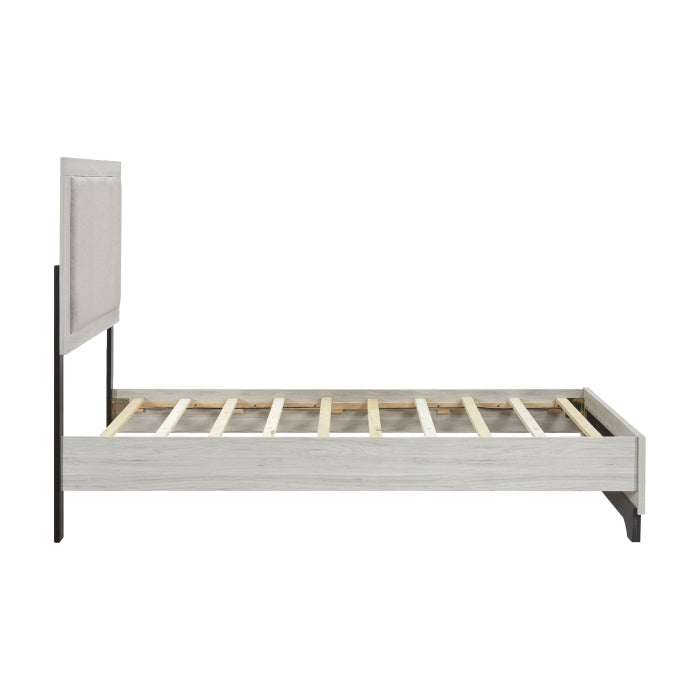 Westport Silver Twin Platform Bed