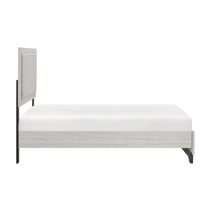 Westport Silver Twin Platform Bed