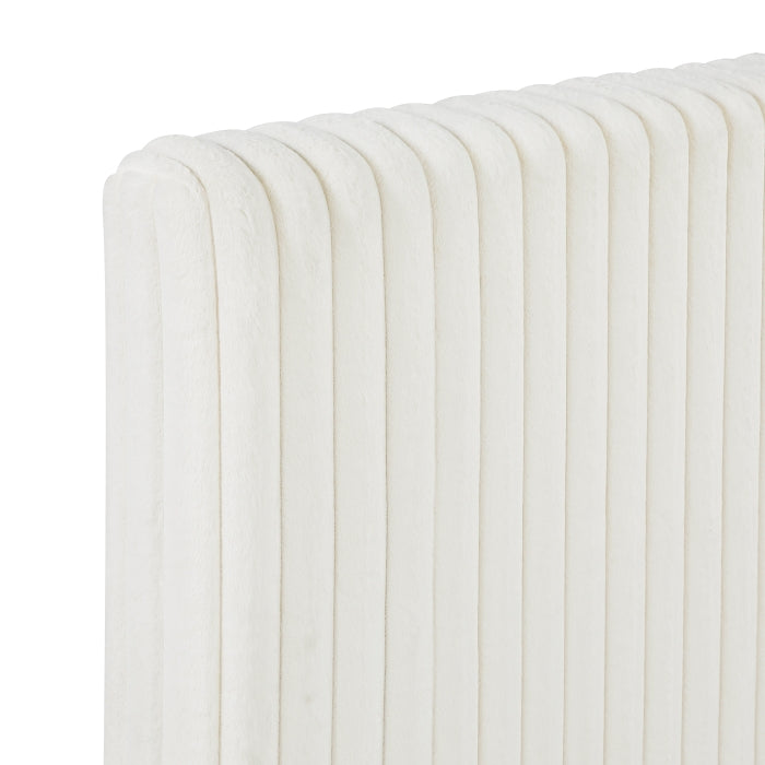 Linea White Wall Panel For Nightstand One Piece