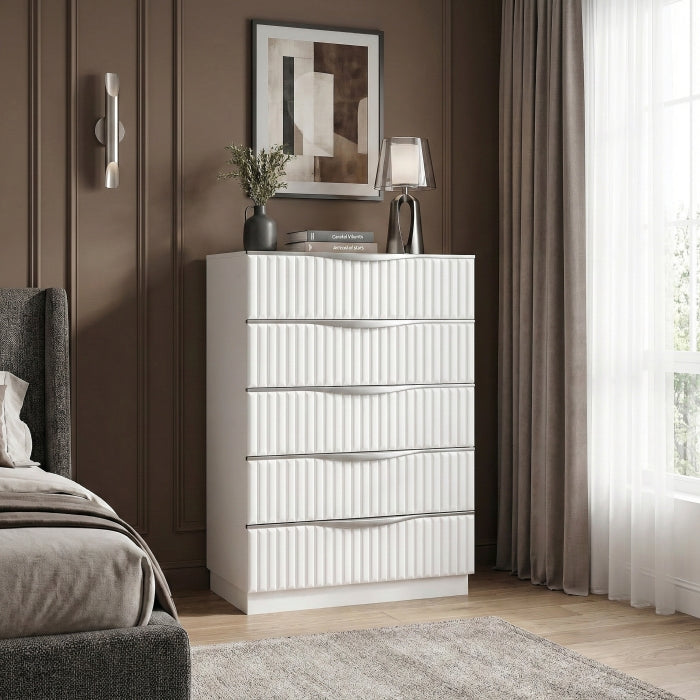 Linea White Chest