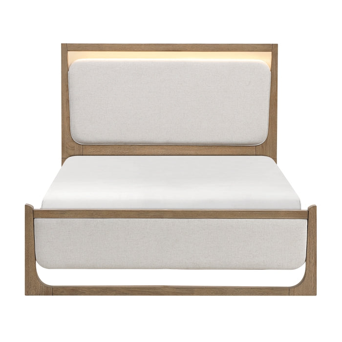 Riley Beige Queen Bed