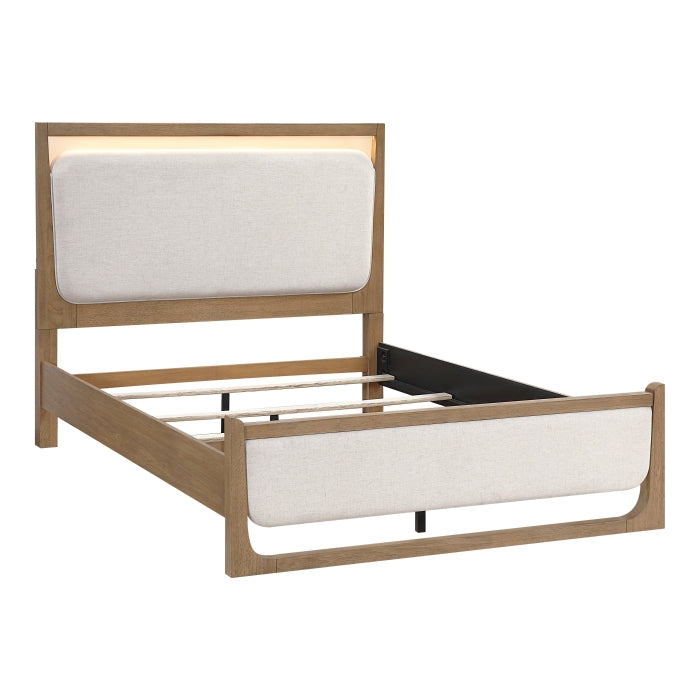 Riley Beige Queen Bed
