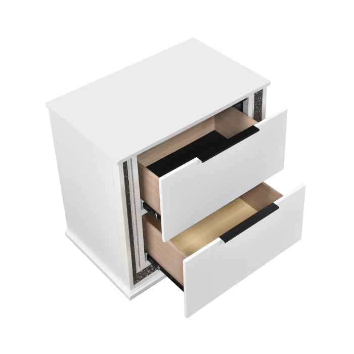 Lumin White Nightstand