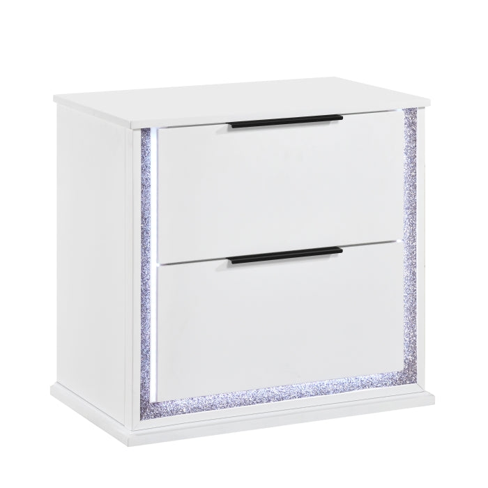 Lumin White Nightstand