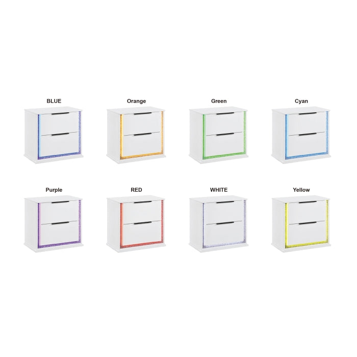 Lumin White Nightstand
