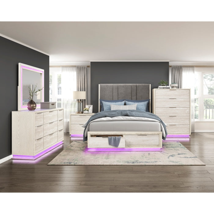 Noctis Beige Nightstand
