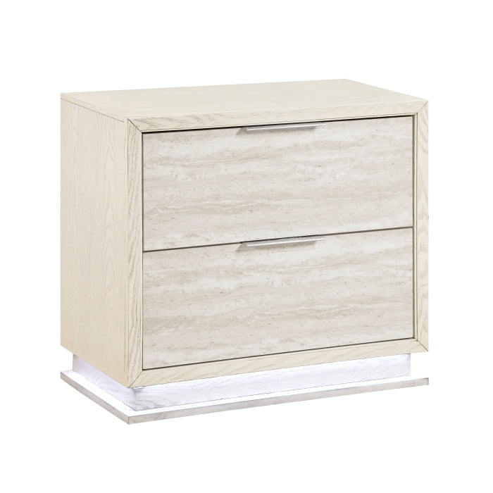 Noctis Beige Nightstand