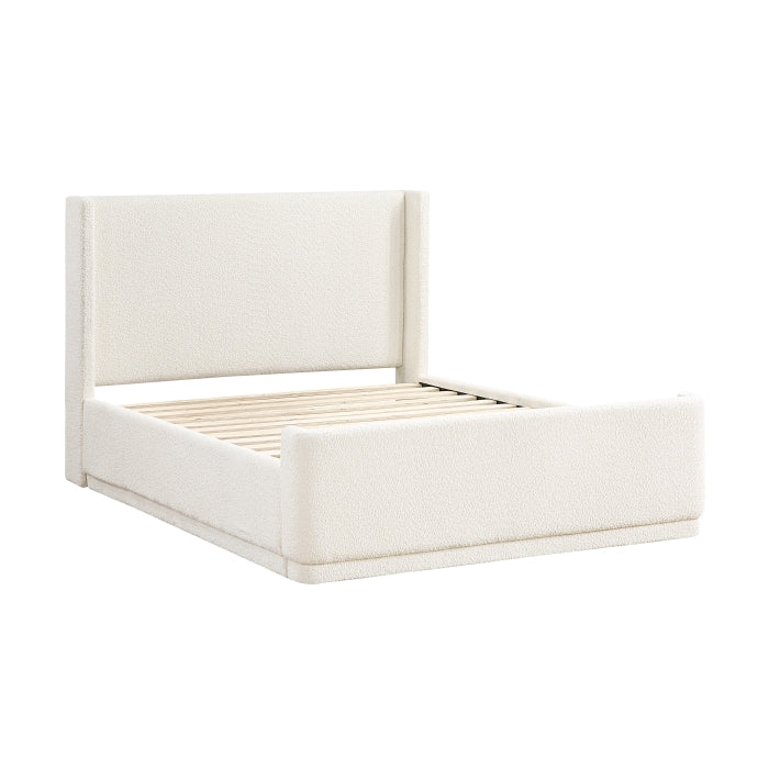 Carmel Beige Full Platform Bed