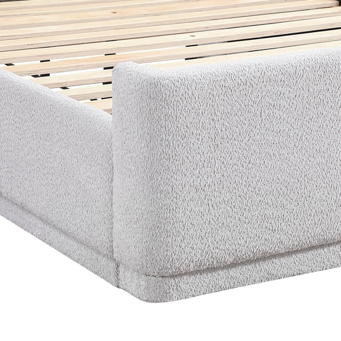 Carmel White Full Platform Bed