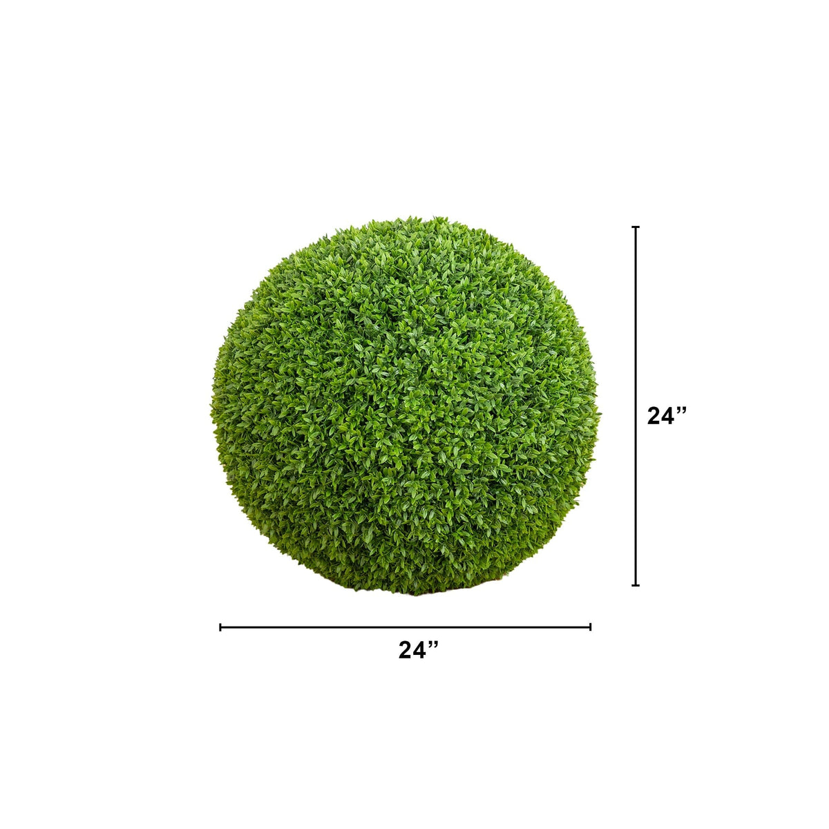 24” UV Resistant Artificial Boxwood Ball (Indoor/Outdoor)