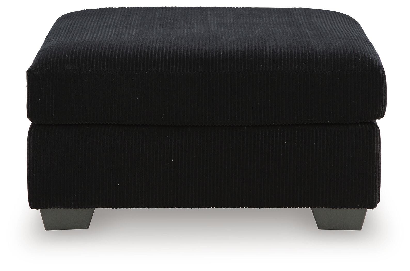 SimpleJoy Onyx Oversized Accent Ottoman
