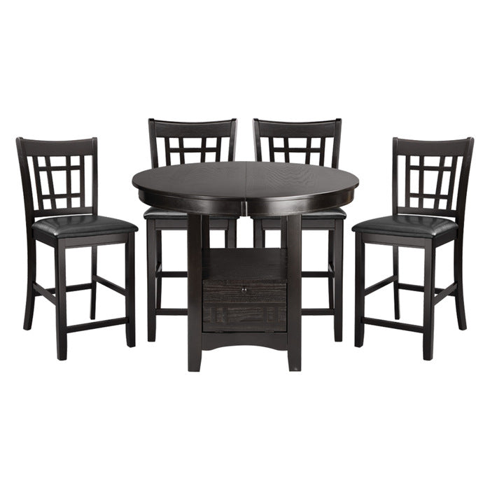 Junipero Gray 5pc Dining Set