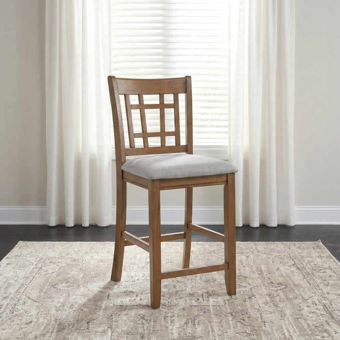 Junipero Beige Counter Height Chair