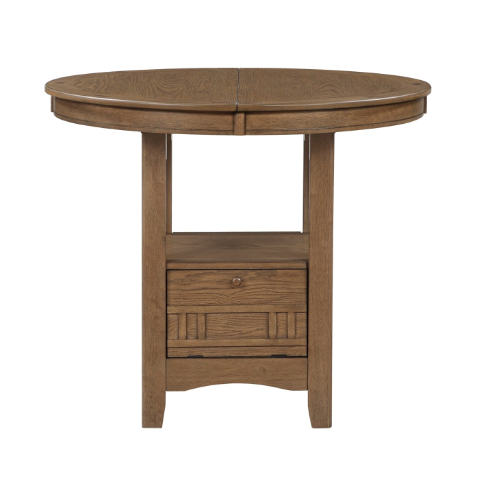 Junipero Gray Round/Oval Counter Height Table