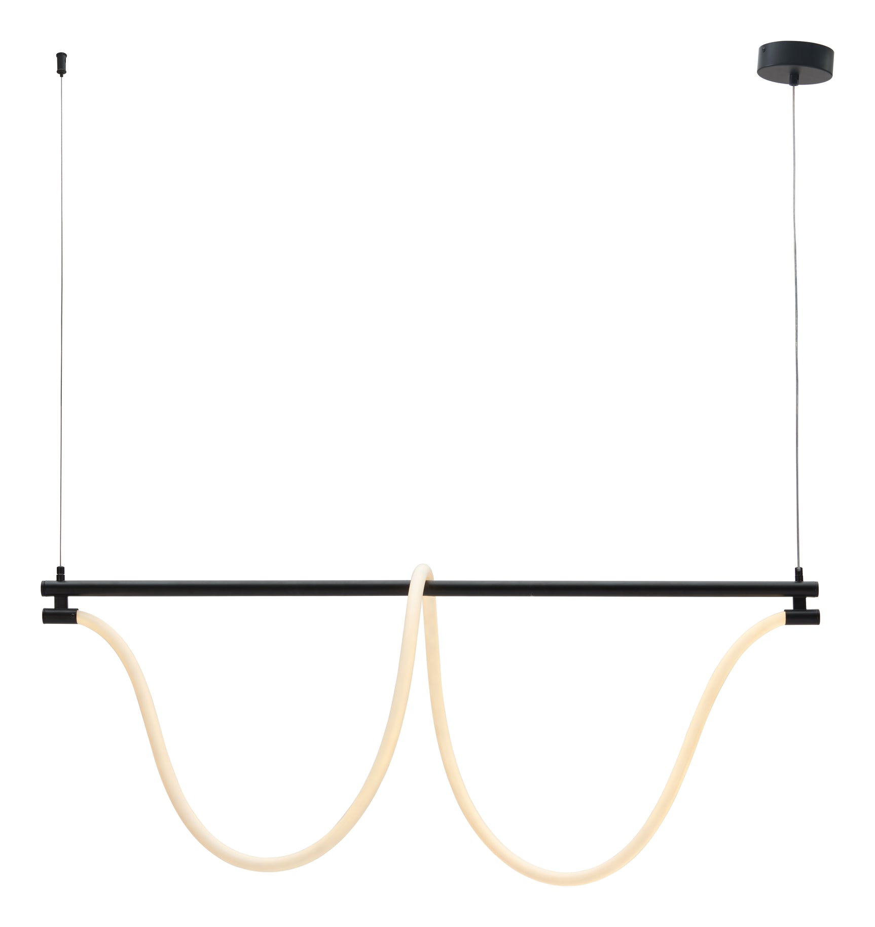 Adder Black Ceiling Lamp