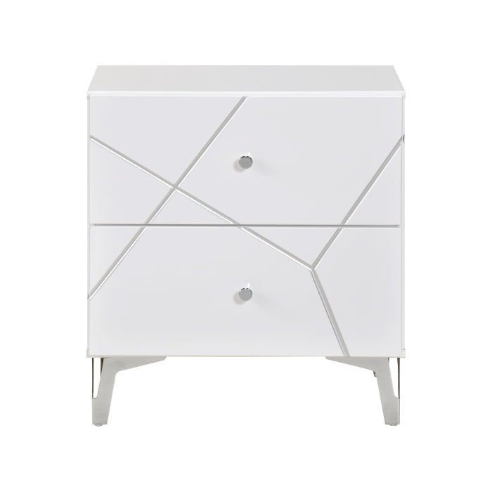 Orlo White Nightstand