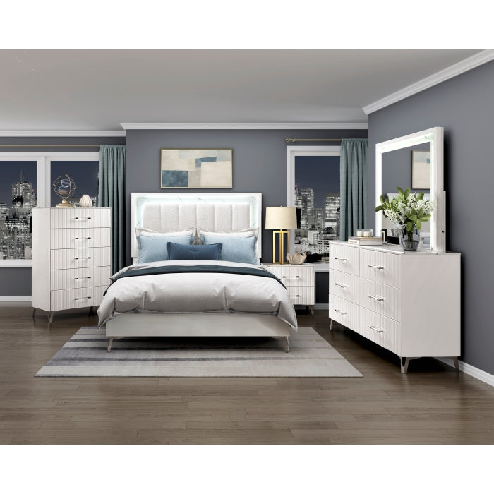 Ripple White Dresser